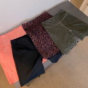 Bundle of Biker Shorts (different brands) Set of 4